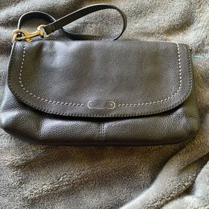 Black Coach wristlet